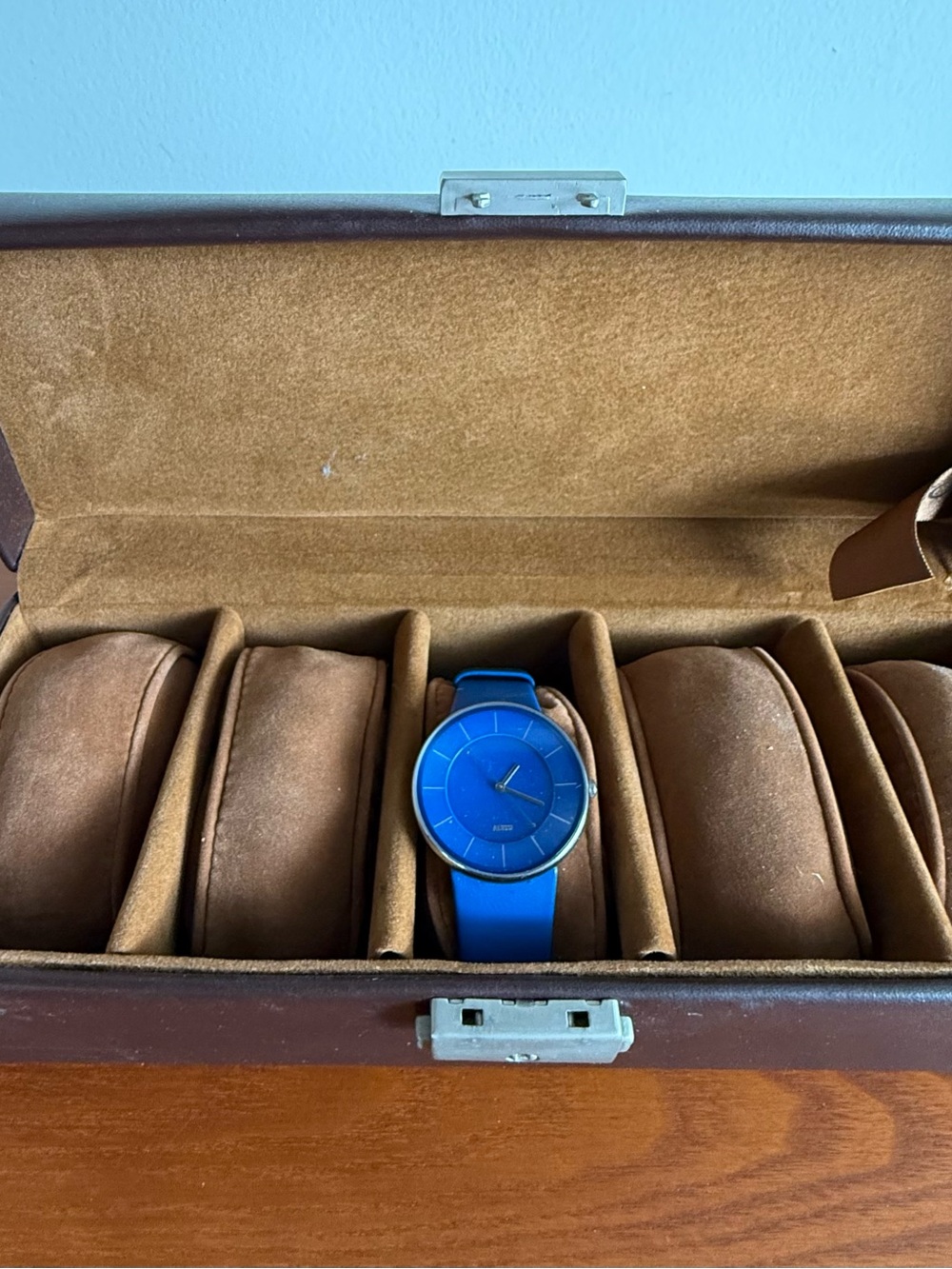 Vintage Seiko 5-slot Watch Collector Presentation Box